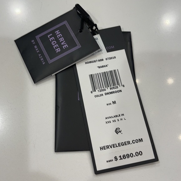 Herve Leger “Sasha” Bandage Gown/ Dress - Picture 2 of 11